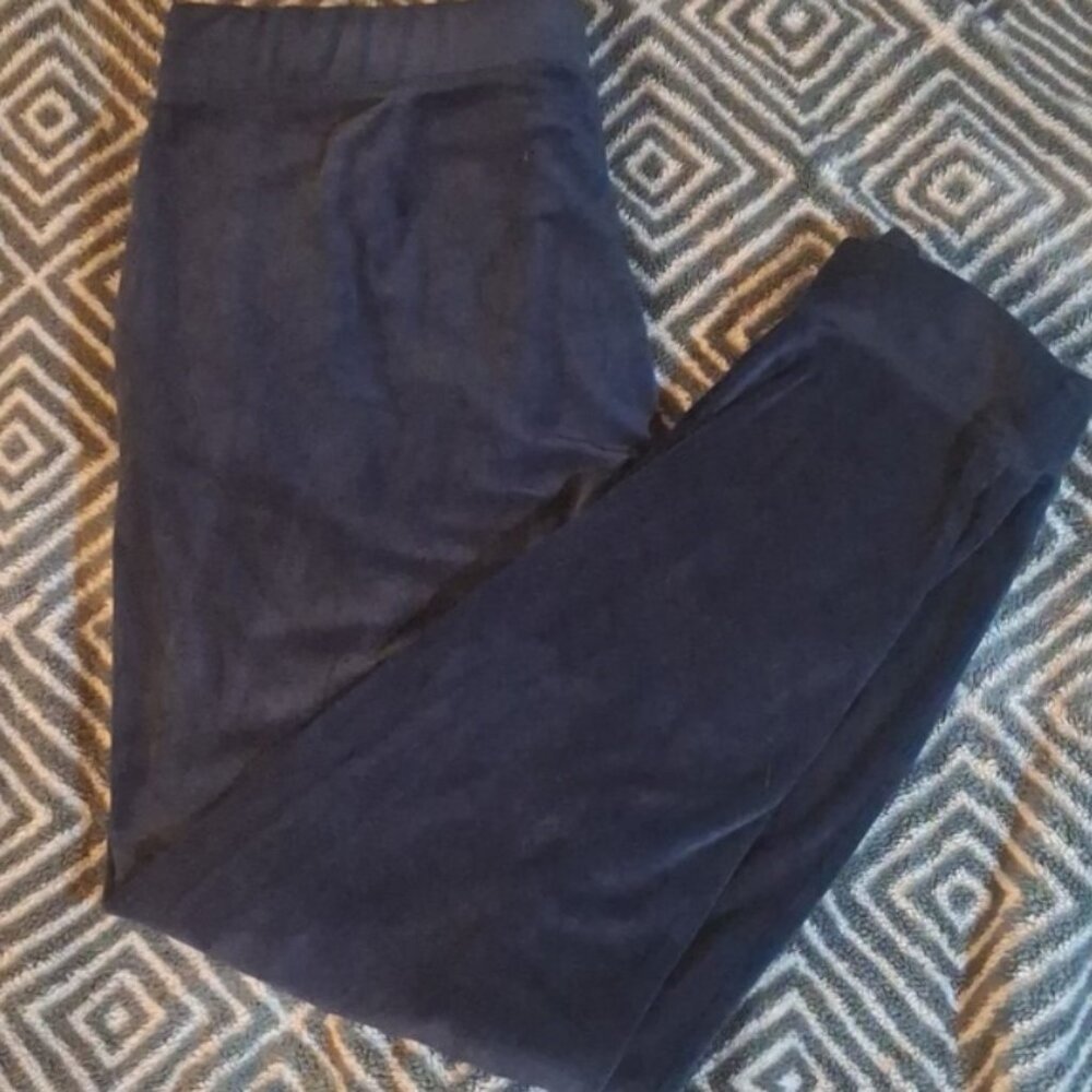Daily Ritual Women's XL Navy Blue Joggers Elastic Waist Drawstring Sweatpants 31